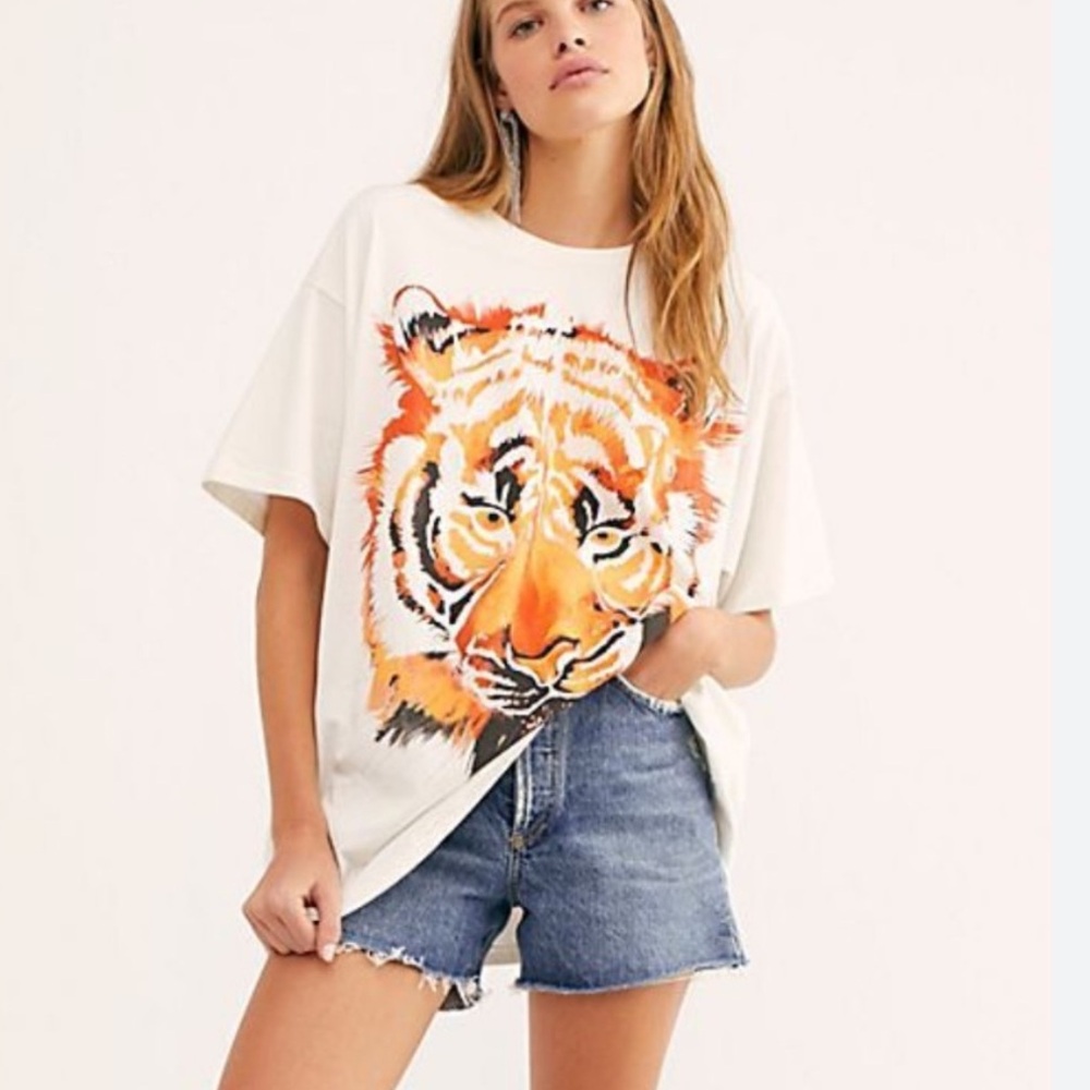 Wrangler / Free People Tiger Tee